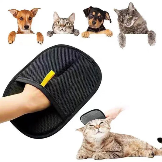 Pet Hair Cleaning and Collection Gloves Pet Double-Sided Multi-Functional Beauty Glove Tool Reduce the Pressure of Pet Ownership