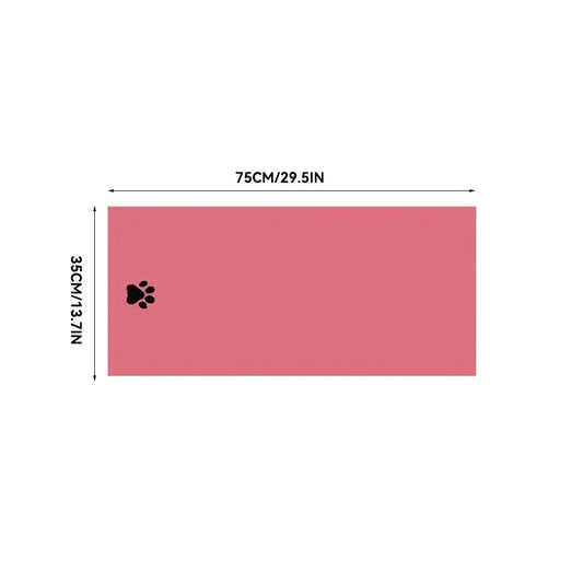 3 Size Options Microfiber Pet Bath Towel Embroidered Super Soft Absorbent Cat for Dogs Grooming Supplies