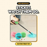 The Stick Around Suction Treat Toy