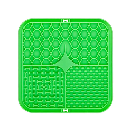 The 20 Minutes of Peace Lick Mat in green