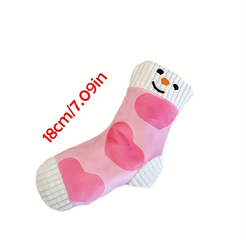 Novel Sock Style Plush Dog Toy Soft Fuzzy Interactive Play Doll Cute Eye Design Safe Bite Toy for Puppies Daily Entertainment