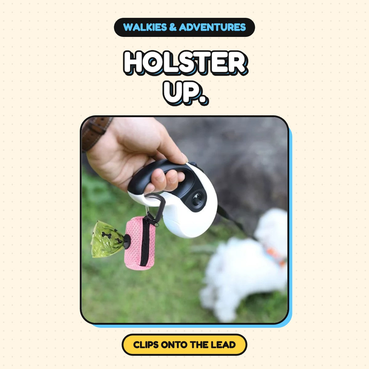 The Poop Bag Holster