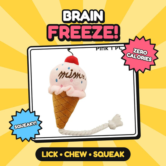 The Brain Freeze Ice Cream Squeaker