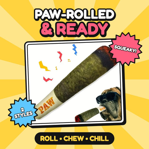 The Paw-Rolled Joint Squeaker