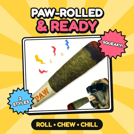 The Paw-Rolled Joint Squeaker