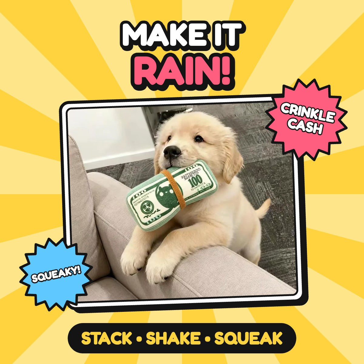 The Make It Rain Cash Stack
