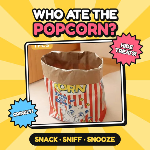 The Movie Night Popcorn Bag