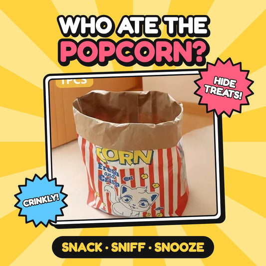 The Movie Night Popcorn Bag